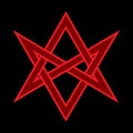 The Horns of Asmodeus (mysticalÃÂ unicursal hexagram)